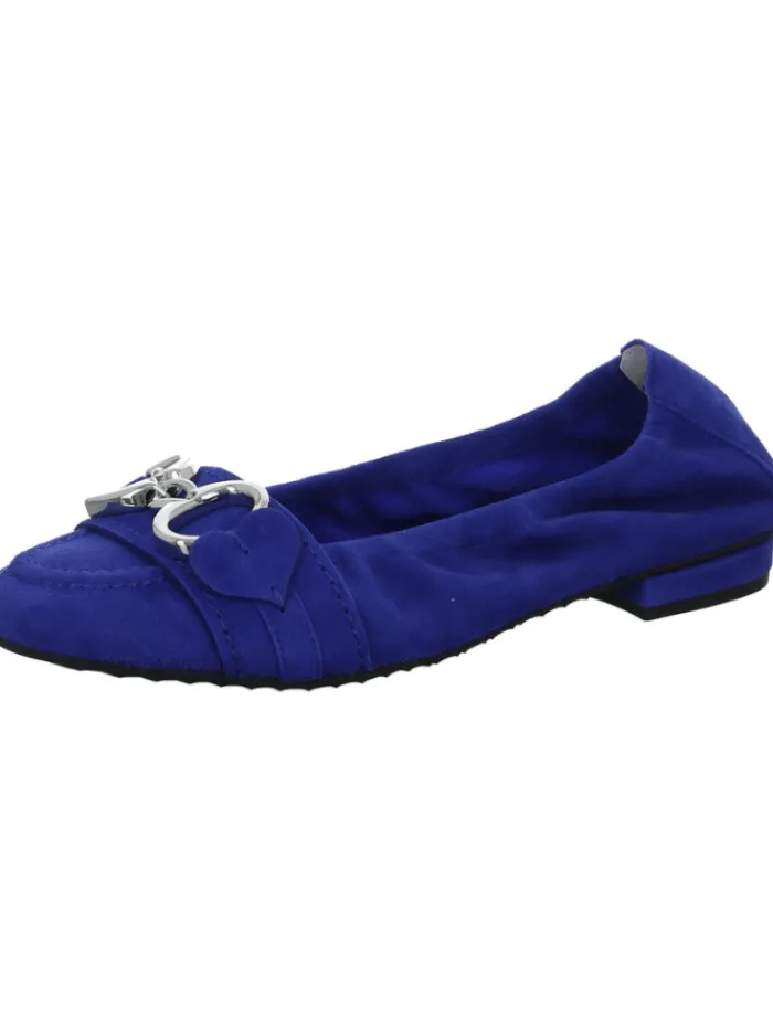 kennel_amp_schmenger_flat_1.webp Kennel u0026 Schmenger Footwear | Footwear^Kennel & Schmenger Flat Electric Blue Suede Malu Shoes 91-10040-511