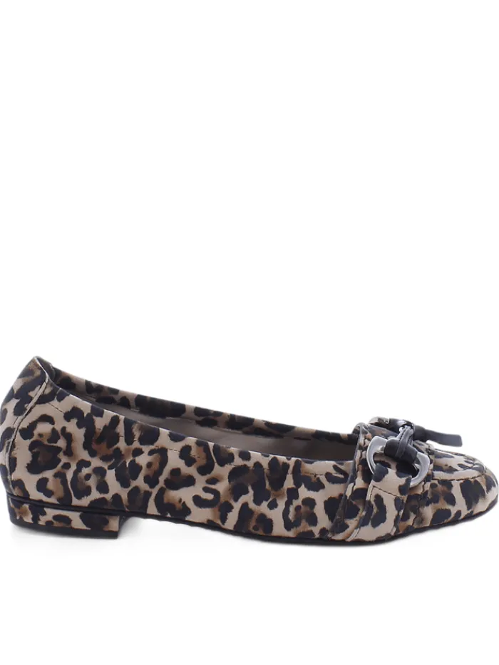 kennel_amp_schmenger_malu_3.webp Kennel u0026 Schmenger Footwear | Footwear^Kennel & Schmenger Malu Ballerina Pump In Camel Print 41-10300-376