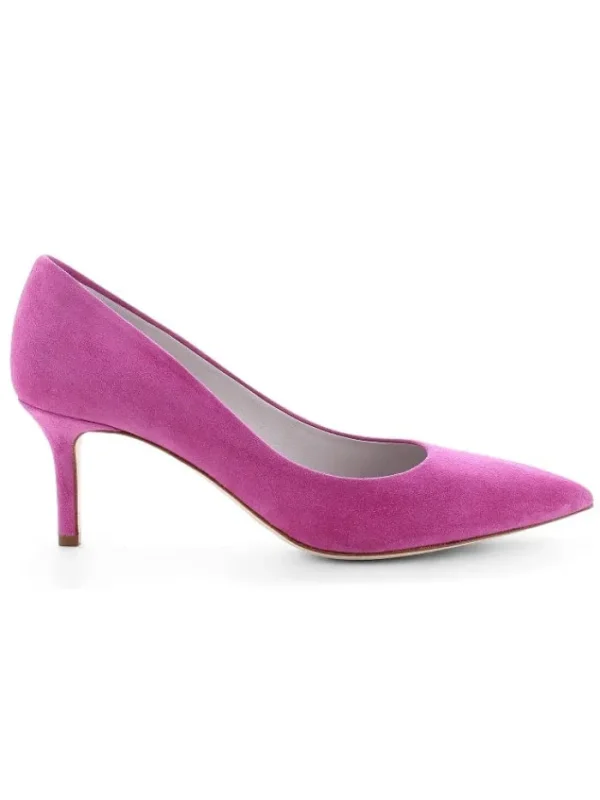 Kennel u0026 Schmenger Footwear | Footwear^Kennel & Schmenger T Pink ROME Suede Court Shoe 71-72500-399