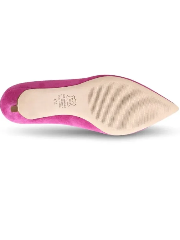 Kennel u0026 Schmenger Footwear | Footwear^Kennel & Schmenger T Pink ROME Suede Court Shoe 71-72500-399