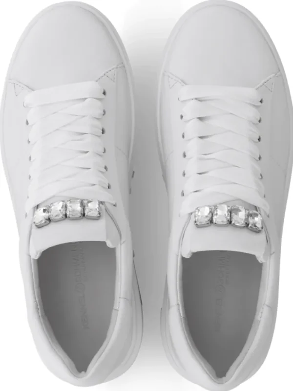 Kennel u0026 Schmenger Trainers | Footwear^Kennel & Schmenger Women's TURN White Trainers With Crystal Detail 51-