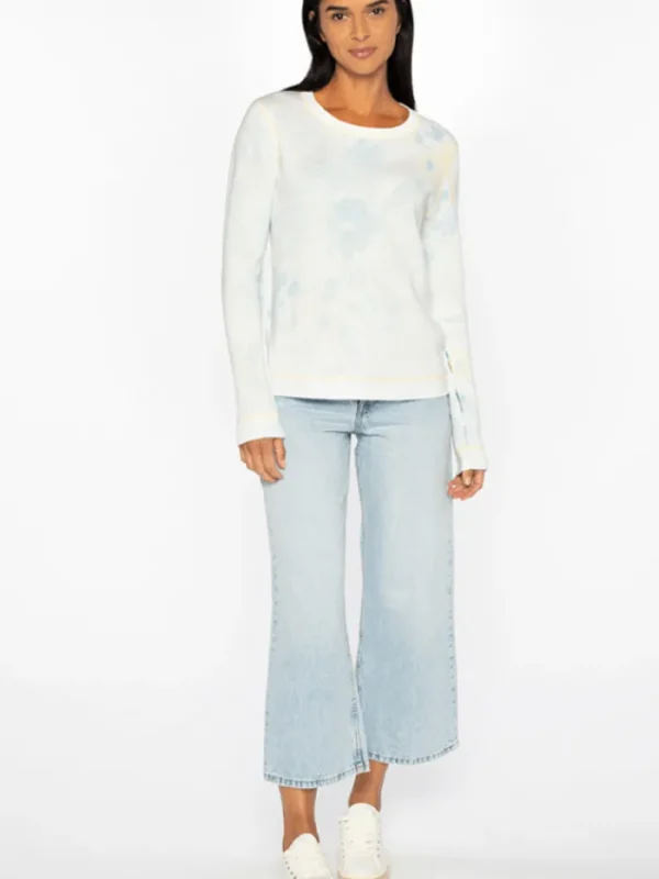 KINROSS Knitwear | Gifts Under £250^Cashmere Reversible Madeira Crew Jumper LSSD4-224