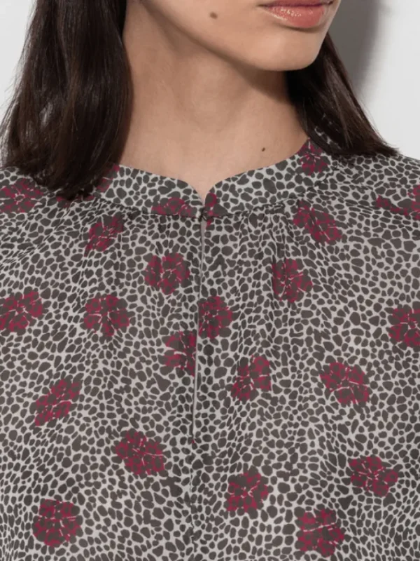 Luisa Cerano Tops | Gifts Under £250^Blouse With Millefeleurs Print 208474 3668 Col 1031