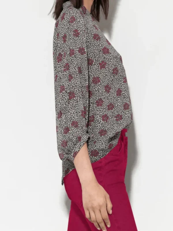 Luisa Cerano Tops | Gifts Under £250^Blouse With Millefeleurs Print 208474 3668 Col 1031