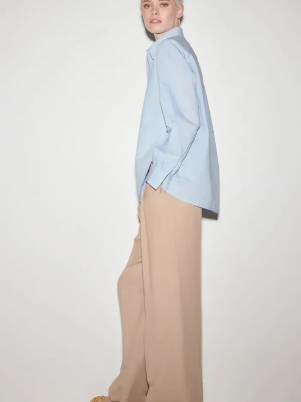 Luisa Cerano Tops | Gifts Under £250^Blue Multi Striped Shirt 298442 3600 Col 2191