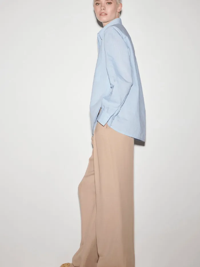 luisa_cerano_blue_multi_s_2.webp Luisa Cerano Tops | Gifts Under £250^Blue Multi Striped Shirt 298442 3600 Col 2191