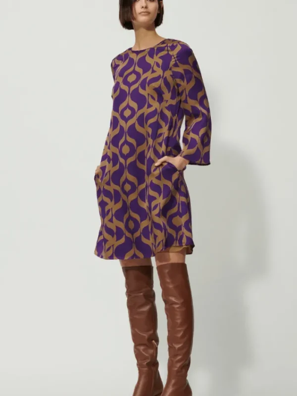 Luisa Cerano Dresses | Gifts Under £250^Dress With Tapestry Print 788451 3526 7638