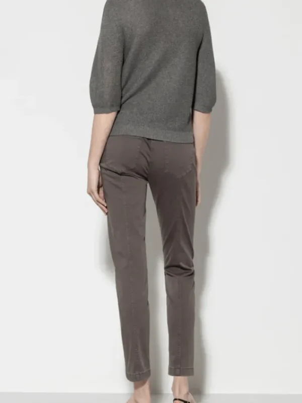 Luisa Cerano Denim | Luxury Gifts^High Stretch Taupe Denim Jeans 607600 1883 Col 1633