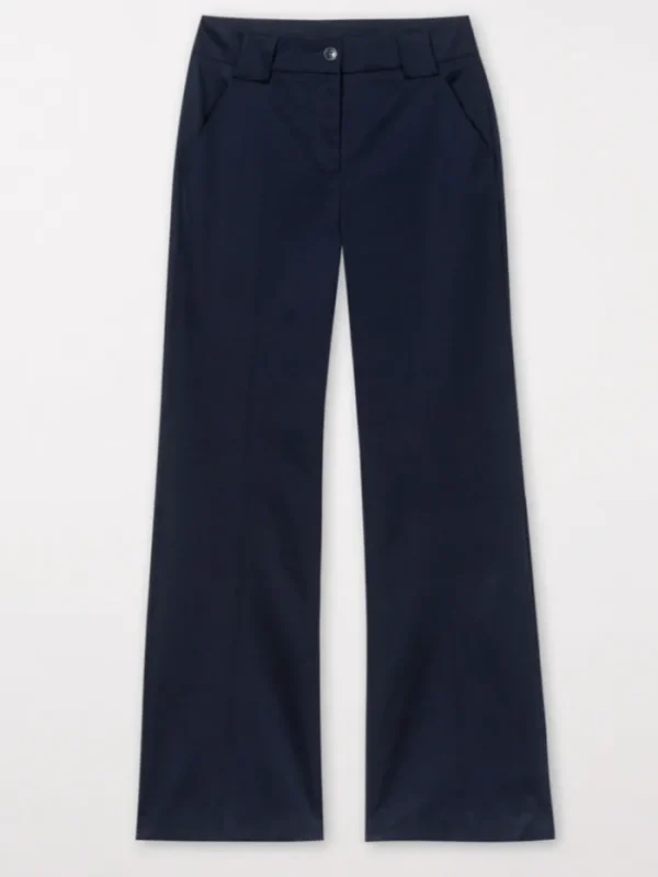 Luisa Cerano Denim | Luxury Gifts^Navy Wide Leg Trousers 678481 3341 0294