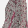 Luisa Cerano Bags | Scarves & Gloves^Scarf With Floral Motif Print 808689 9417 Col 1031