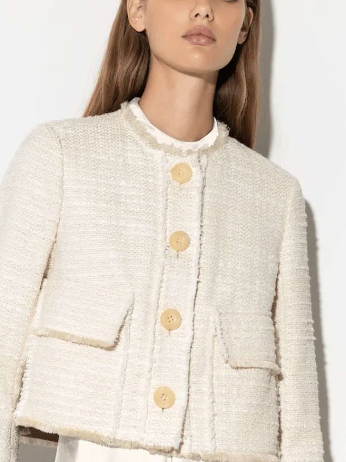 luisa_cerano_tweed_style__1.webp Luisa Cerano Coats And Jackets | Luxury Gifts^Tweed Style Jacket 498015 3490 Col 1087