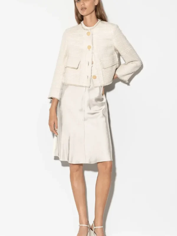 Luisa Cerano Coats And Jackets | Luxury Gifts^Tweed Style Jacket 498015 3490 Col 1087