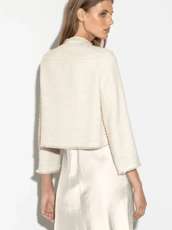 Luisa Cerano Coats And Jackets | Luxury Gifts^Tweed Style Jacket 498015 3490 Col 1087