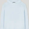 Luisa Cerano Knitwear | Luxury Gifts^Women's Cashmere Blend Hoodie In Sky Blue 118607 5871 Col