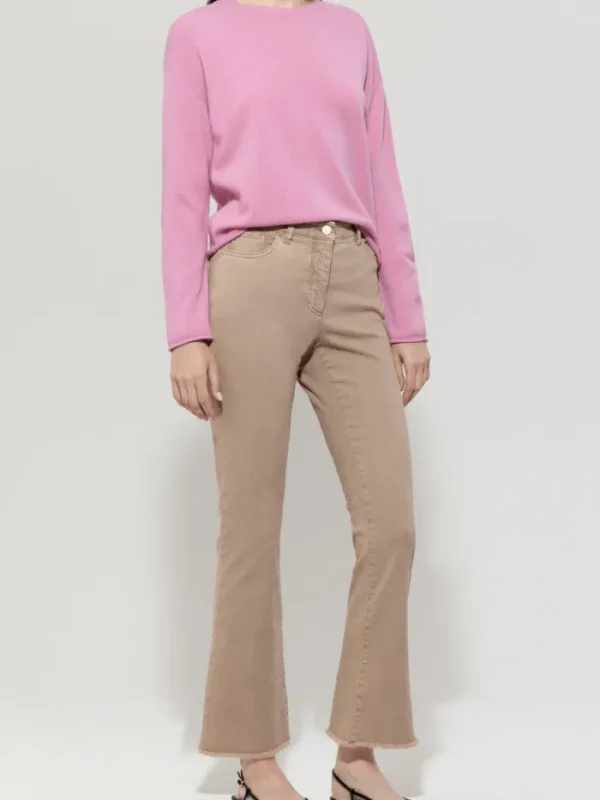 Luisa Cerano Knitwear | Luxury Gifts^Women's Cashmere Blend Jumper In Candy Pink 118606 5871 C