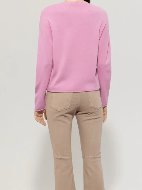Luisa Cerano Knitwear | Luxury Gifts^Women's Cashmere Blend Jumper In Candy Pink 118606 5871 C