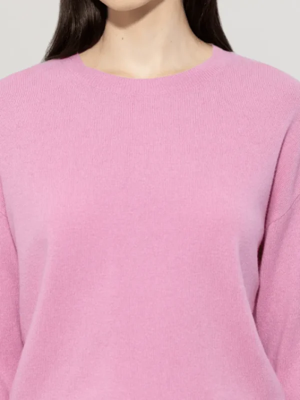 Luisa Cerano Knitwear | Luxury Gifts^Women's Cashmere Blend Jumper In Candy Pink 118606 5871 C
