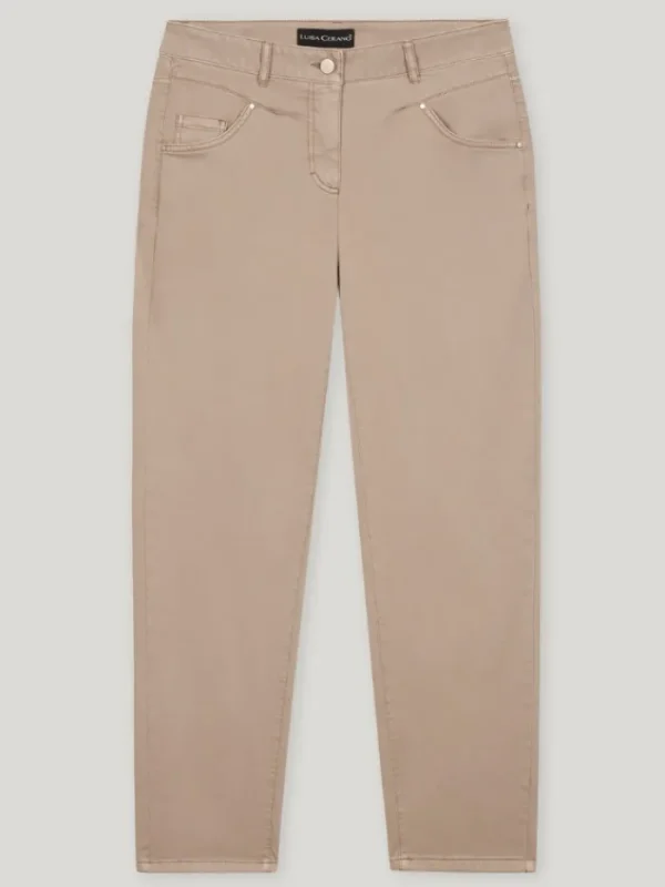 Luisa Cerano Denim | Trousers^Women's High Stretch Tapered Denim Trousers 618734 1883 C