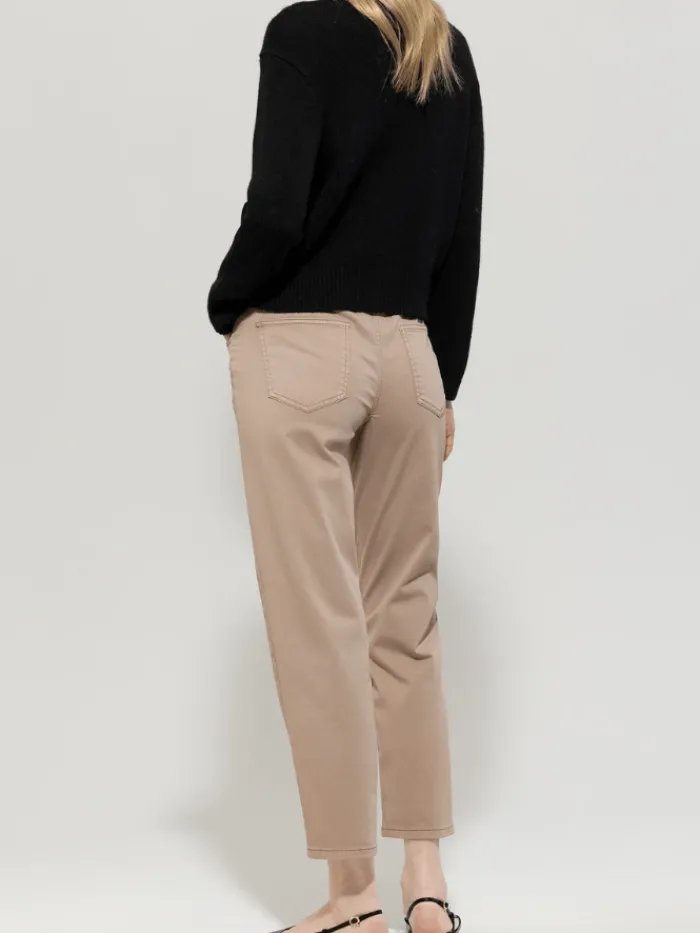 luisa_cerano_womens_high__3-1.webp Luisa Cerano Denim | Trousers^Women's High Stretch Tapered Denim Trousers 618734 1883 C