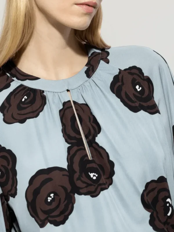 Luisa Cerano Dresses | Luxury Gifts^Women's Maxi Dress With Flower Print 718561 3728 Col 2197