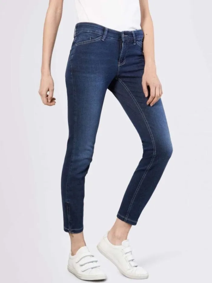mac_dream_chic_summer_jea_2.webp Mac Jeans Denim | Gifts Under £250^Mac Dream Chic Summer Jeans 5471 0355L D853 Dark Used Blue