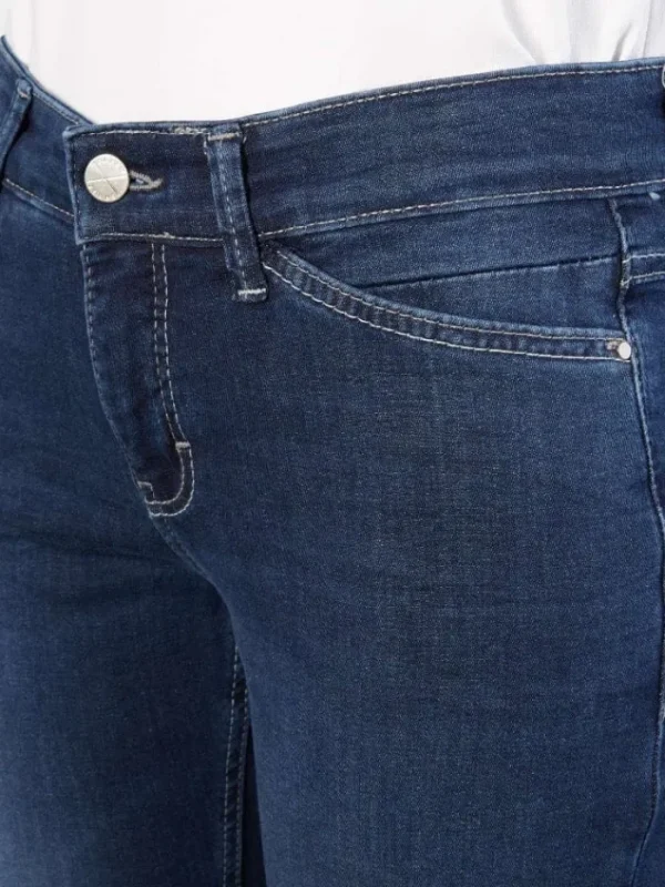 Mac Jeans Denim | Gifts Under £250^Mac Dream Chic Summer Jeans 5471 0355L D853 Dark Used Blue