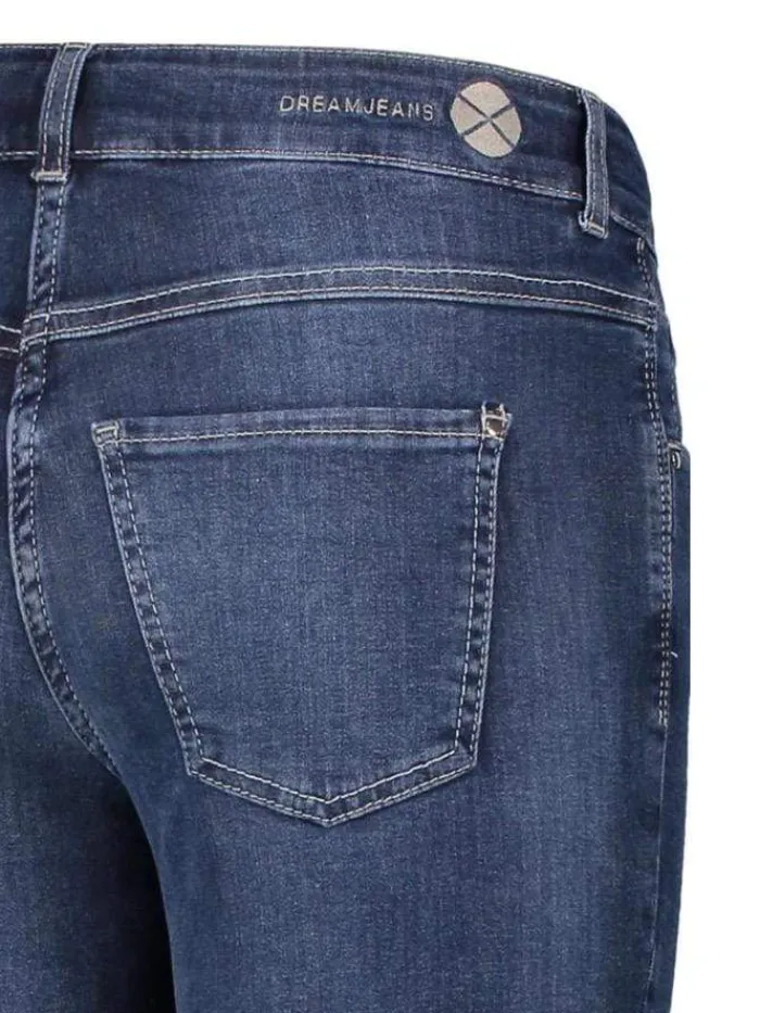 mac_dream_m_capri_cropped_2.webp Mac Jeans Denim | Gifts Under £250^Mac Dream M Capri Cropped Jeans 5469 0355 D853 Dark Used Denim