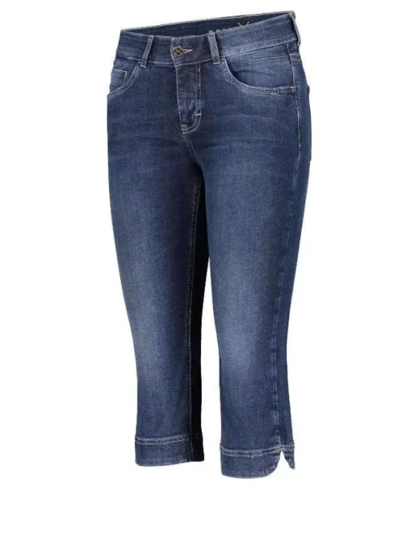 Mac Jeans Denim | Gifts Under £250^Mac Dream M Capri Cropped Jeans 5469 0355 D853 Dark Used Denim