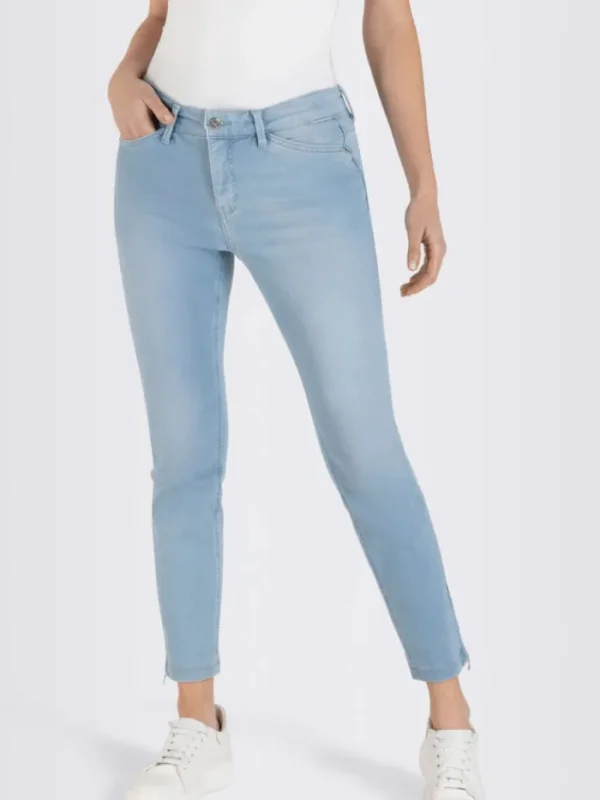 Mac Jeans Denim^Mac Dream M Chic Summer Blue Wash Cropped Jeans 5471 0355L D427