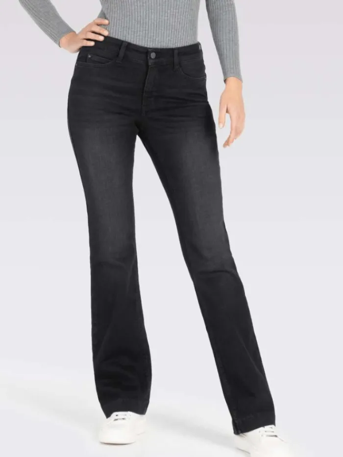 mac_jeans_dream_boot_wome_3-1.webp Mac Jeans Denim | Gifts Under £250^DREAM BOOT Women's Authentic Jeans In Black Used Wash 5429 0