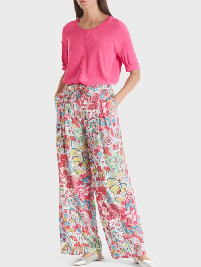 marc_cain_additions_blous_2.webp Marc Cain Additions Tops | Gifts Under £100^Blouse In Pink WA 55.01 J29 COL 245