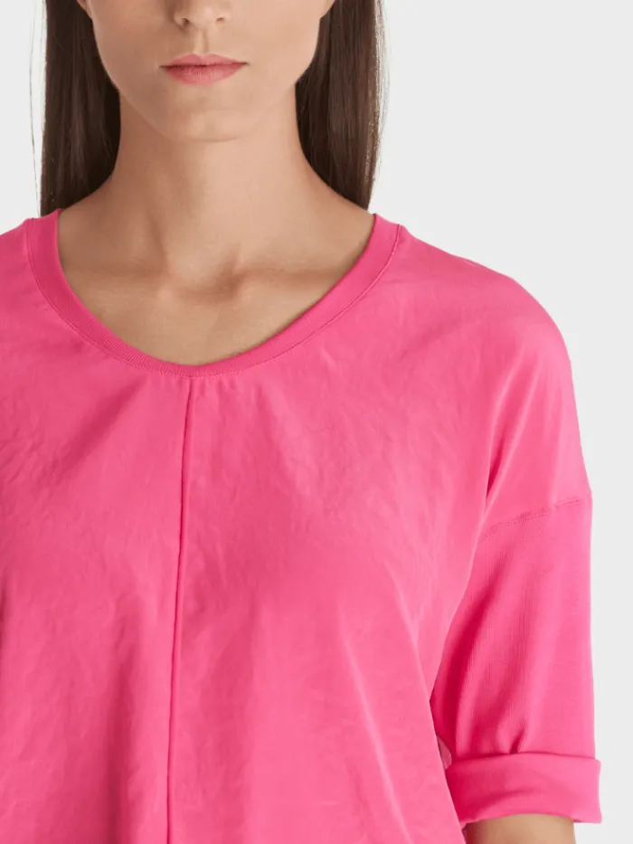 marc_cain_additions_blous_4.webp Marc Cain Additions Tops | Gifts Under £100^Blouse In Pink WA 55.01 J29 COL 245