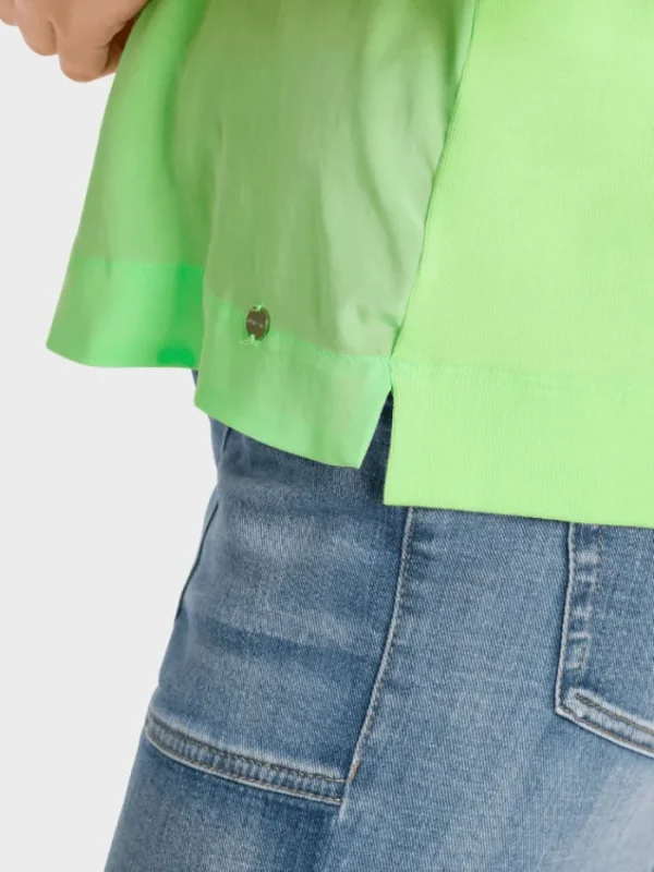 Marc Cain Additions Tops | Gifts Under £100^Casual Blouse Shirt In Apple Green WA 55.01 J29 CO