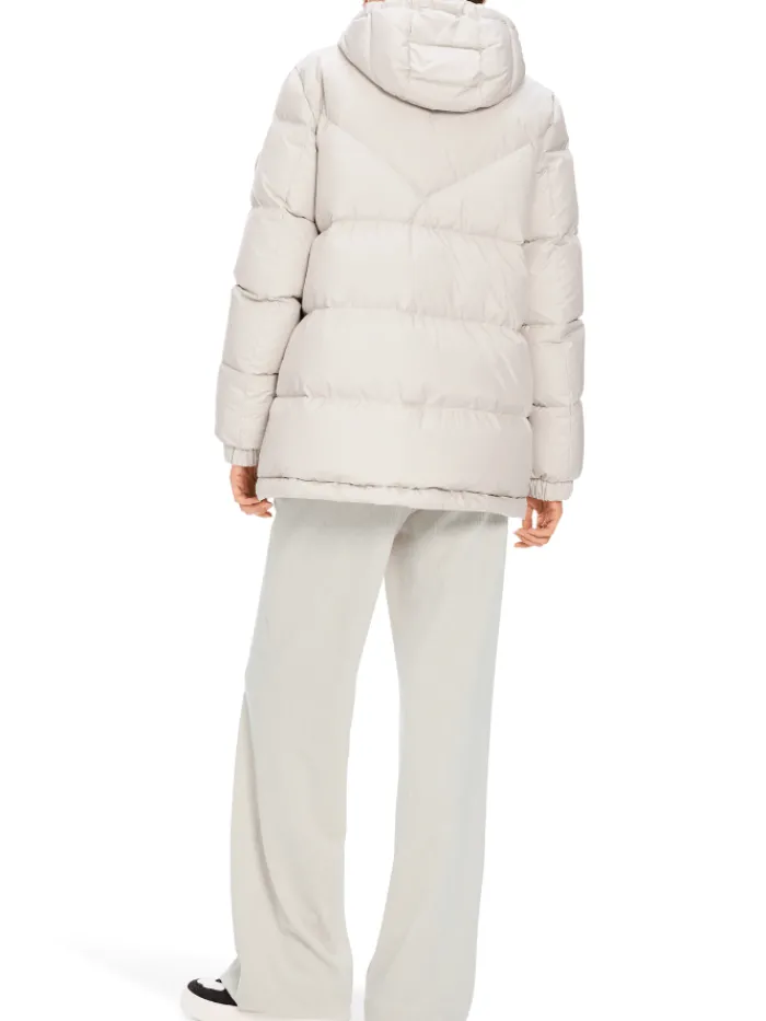 marc_cain_additions_padde_4.webp Marc Cain Additions Coats And Jackets | Luxury Gifts^Padded Quilted Coat In Light Beige XA 12.02 W79 CO