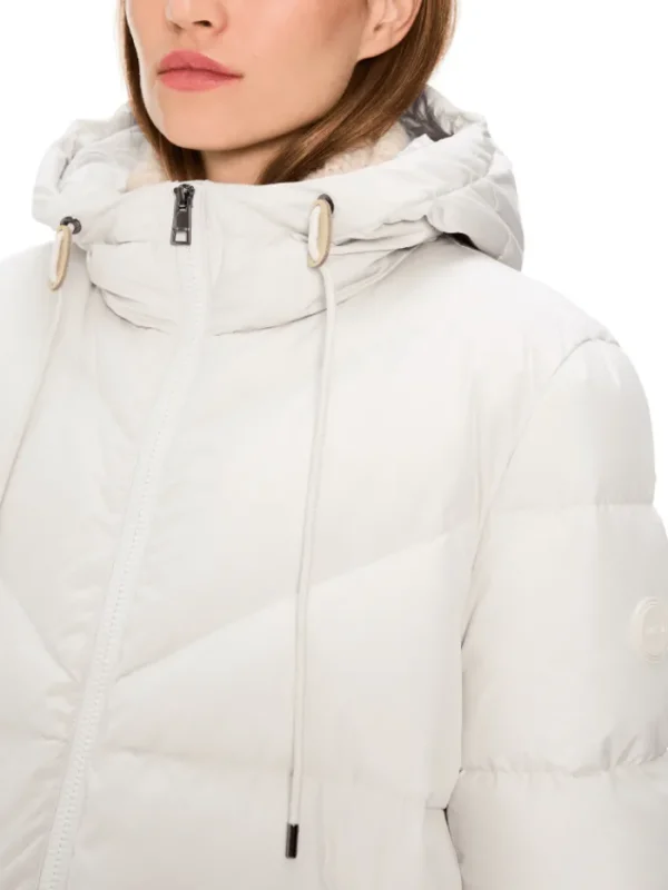 Marc Cain Additions Coats And Jackets | Luxury Gifts^Padded Quilted Coat In Light Beige XA 12.02 W79 CO