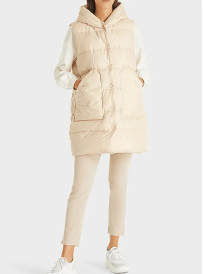 marc_cain_additions_t_cha_0.webp Marc Cain Additions Puffers And Gilets^T Champagne Soft Bisque Padded Gilet TA 37.05 W04
