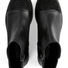 Marc Cain Footwear | Footwear^Black Ankle Boots With Embellishments VB SB.14 L23 COL 900