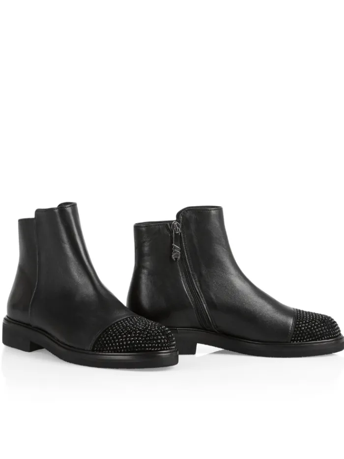 marc_cain_black_ankle_boo_3-1.webp Marc Cain Footwear | Footwear^Black Ankle Boots With Embellishments VB SB.14 L23 COL 900