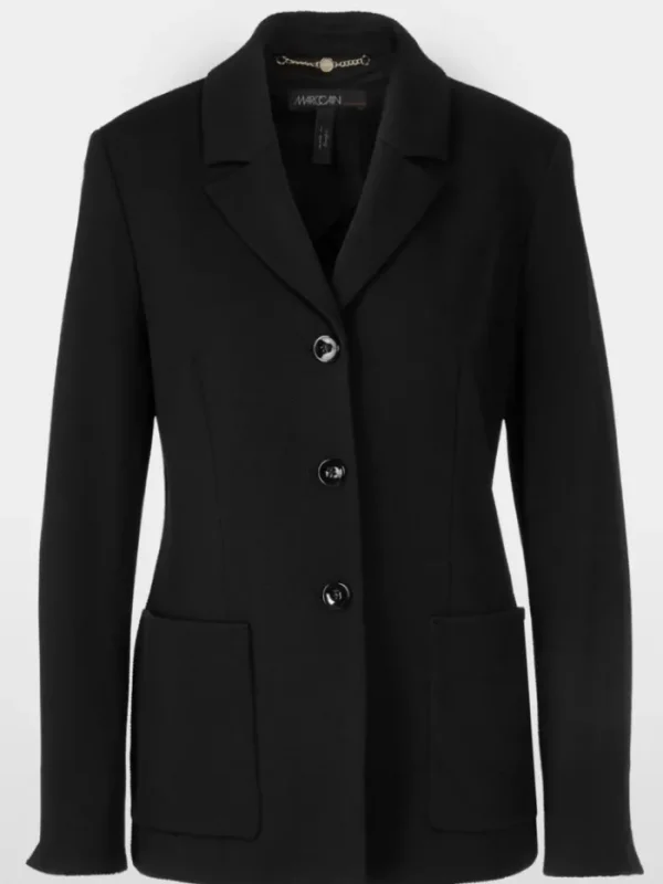 Marc Cain Collections Coats And Jackets^Black Blazer XC 34.28 J20 Col 900