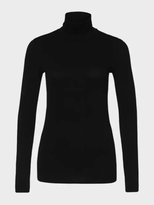 Marc Cain Collections Tops | Gifts Under £100^Black Roll Neck Top +E 48.54 J03 COL 900