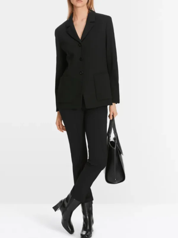 Marc Cain Collections Coats And Jackets^Black Blazer XC 34.28 J20 Col 900