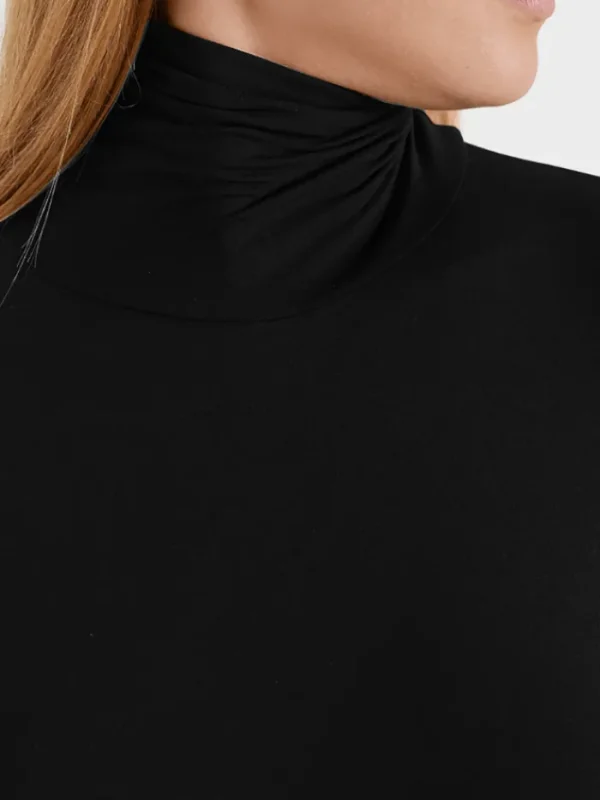 Marc Cain Collections Tops | Gifts Under £100^Black Roll Neck Top +E 48.54 J03 COL 900