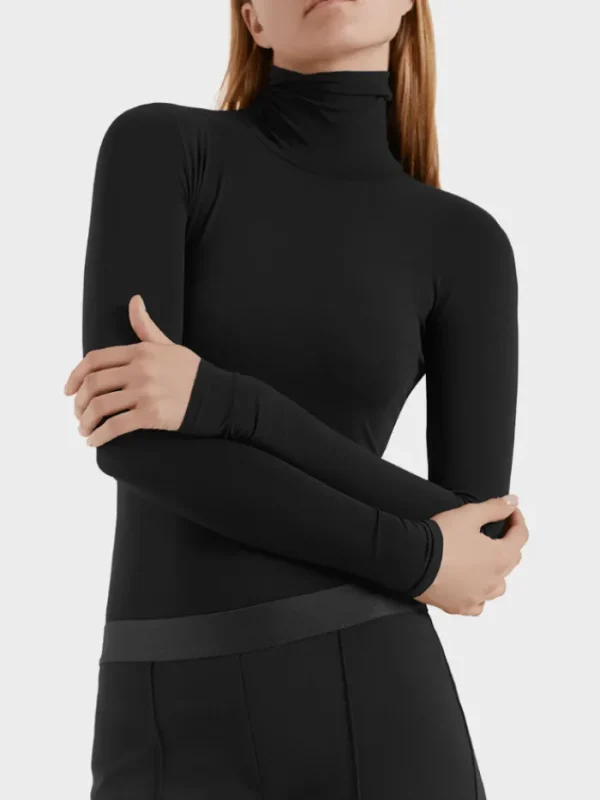Marc Cain Collections Tops | Gifts Under £100^Black Roll Neck Top +E 48.54 J03 COL 900