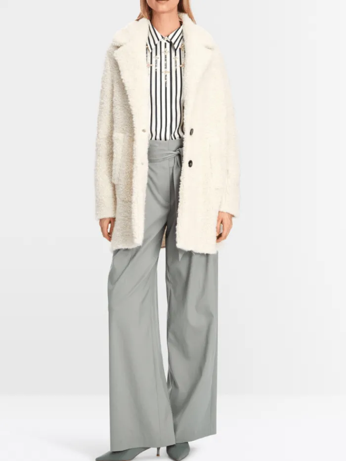 marc_cain_collections_bou_3.webp Marc Cain Collections Coats And Jackets | Luxury Gifts^Boucle Coatigan In Ecru XC 39.07 M14 COL 112