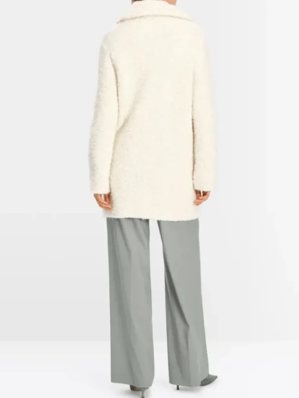 Marc Cain Collections Coats And Jackets | Luxury Gifts^Boucle Coatigan In Ecru XC 39.07 M14 COL 112