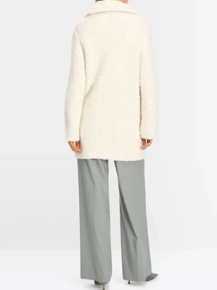 marc_cain_collections_bou_4.webp Marc Cain Collections Coats And Jackets | Luxury Gifts^Boucle Coatigan In Ecru XC 39.07 M14 COL 112