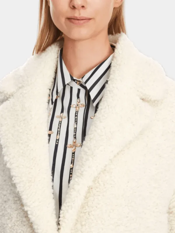 Marc Cain Collections Coats And Jackets | Luxury Gifts^Boucle Coatigan In Ecru XC 39.07 M14 COL 112