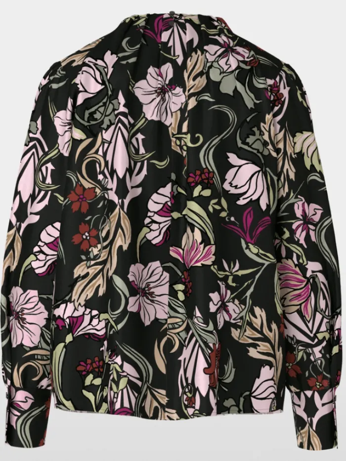 marc_cain_collections_flo_2.webp Marc Cain Collections Tops | Gifts Under £250^Floral Blouse With Silk XC 51.19 W44 COL 900