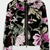 Marc Cain Collections Coats And Jackets | Faux Fur Edit^Fun Fur Floral Jacket XC 12.05 W38 COL 900