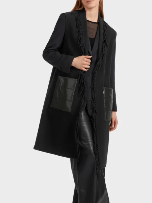 Marc Cain Collections Coats And Jackets | Gifts Under £250^Long Black Waistcoat VC 37.03 W67 COL 900